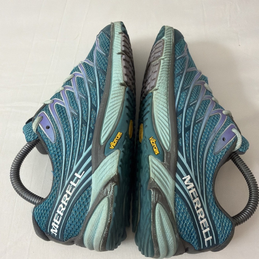 Merrell Bare Access Arc 4 Trail Running Shoes Blue Purple Women's Size 9.5 Gym - Picture 8 of 16